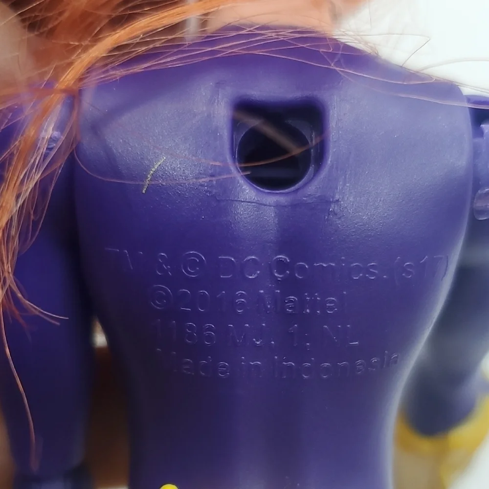Batgirl Action Figure with Orange Hair